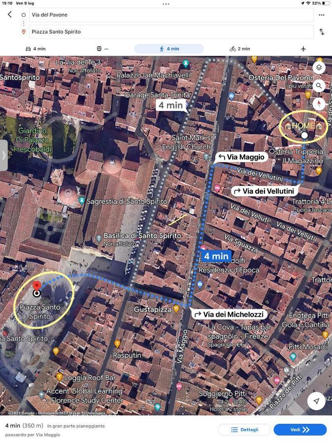 Uffizi & Santo Spirito Family/Groups Apartment Florencia Exterior foto