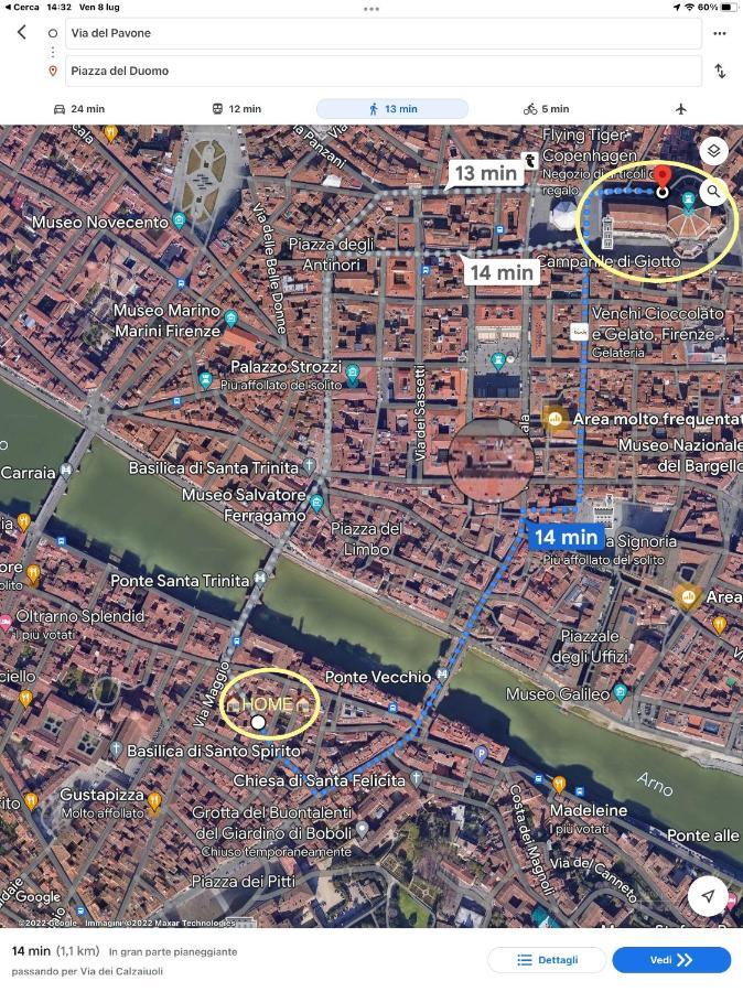 Uffizi & Santo Spirito Family/Groups Apartment Florencia Exterior foto